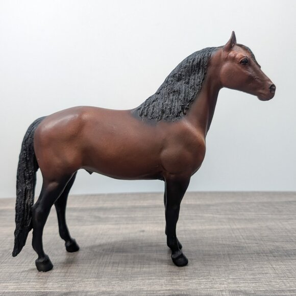 Vintage Breyer 1960's Horse Black and Dark Brown Collectible 60s Deadstock - Picture 1 of 7